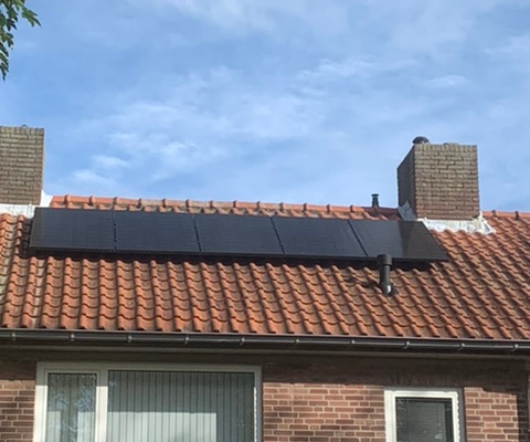 zonnepanelen loon op zand